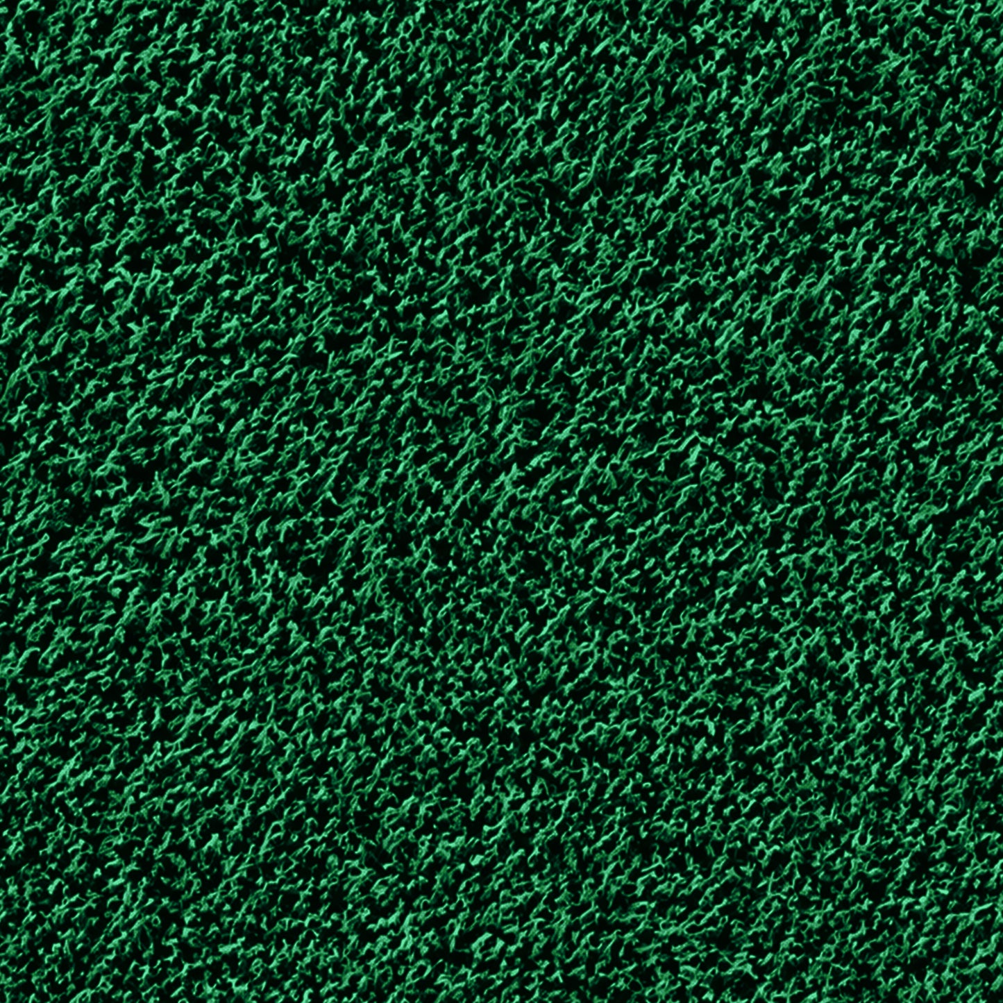 Close-up view of densely packed, textured green blades on the Portolite Lacrosse Mat | Spiketek Turf Protection Mat for Practice and Drills, creating a uniform surface that closely mimics a well-maintained lawn or sports field—ideal for turf protection during intense lacrosse practice sessions.