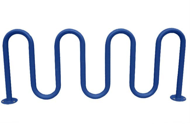 Model #PPS997507022D. Blue 4 loop, 9 bikes bike rack.