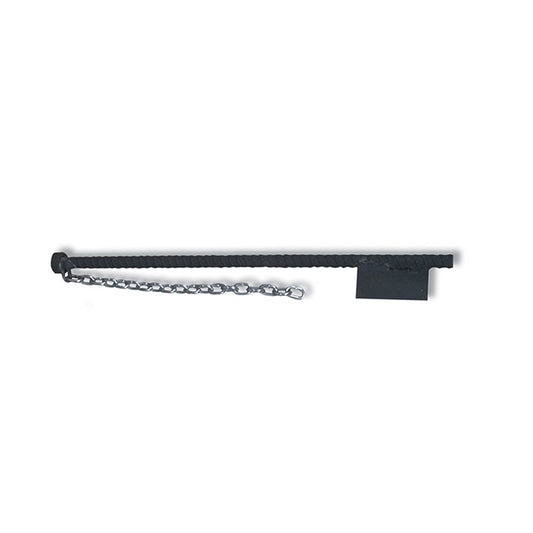Model #S100C. 2' stake with chain to anchor soccer goal.