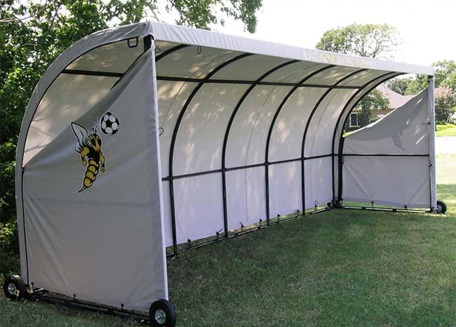 portable team shelter soccer tent Economy Team Shelter