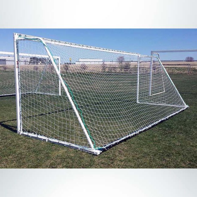 Model #M83824. 8'x24' M-series movable soccer goal.