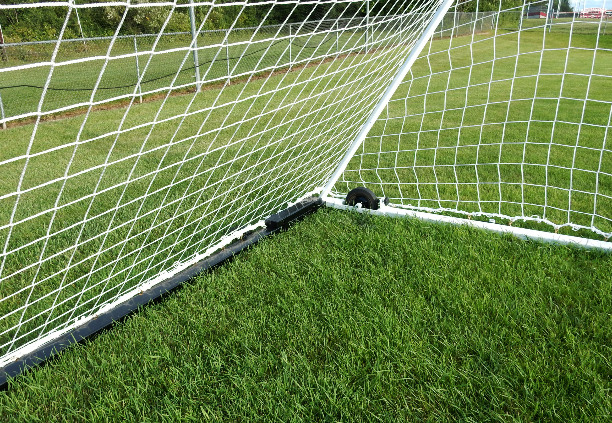 Model #ACW. Flat 25 pound anchor weight for movable soccer goal.