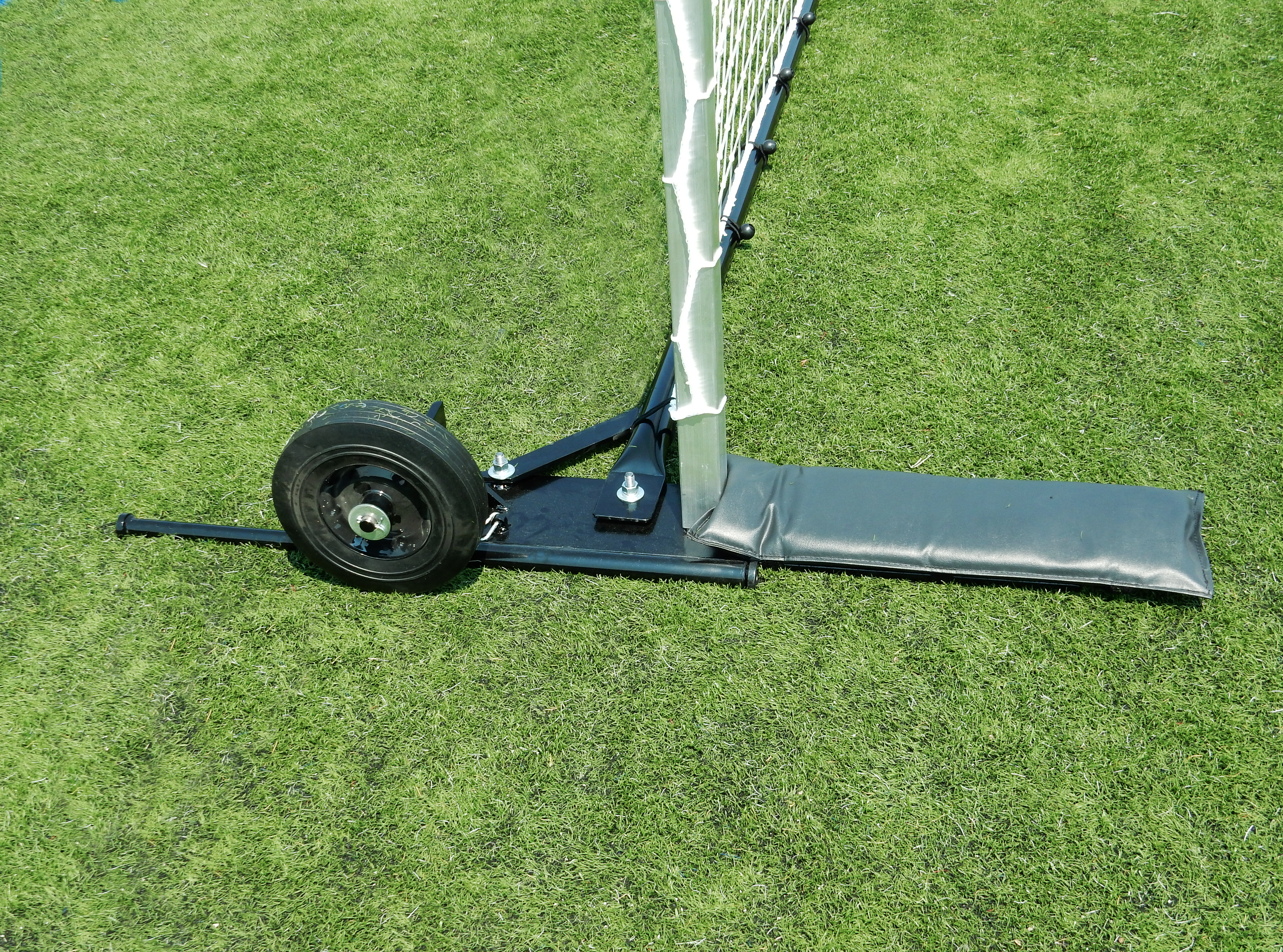 Model #SG. Deluxe wheel for flat shooting goal.