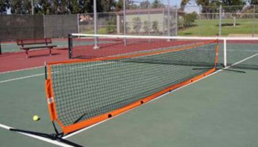 Model#BOWNETSOCCERTENNIS18. Bownet foldable 18' x 2' x 19" soccer/tennis net.