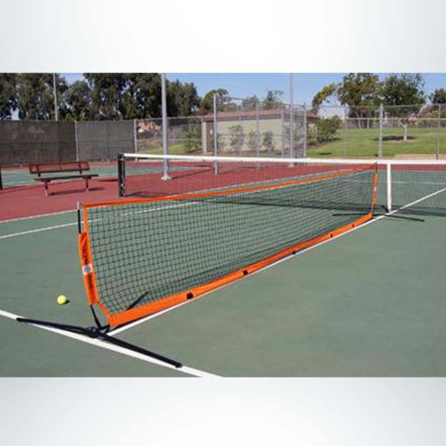 Details about   22FT Pickleball Tennis Net For Outdoor Nylon Sports W/Carry Bag Metal Portable 