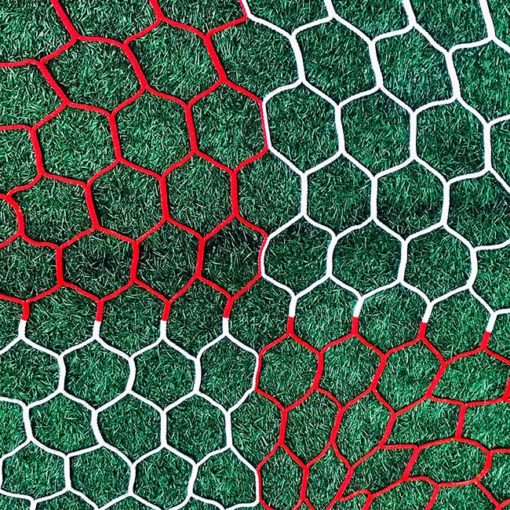 3mm 4" hexagon mesh net checkered.