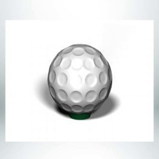 Model #PRGOLFB30. 36" diameter golf bollard.