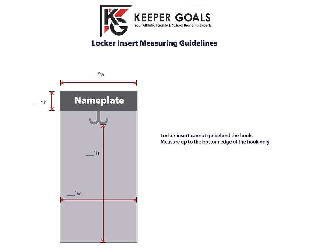 Measurement Guidelines for Locker Inserts