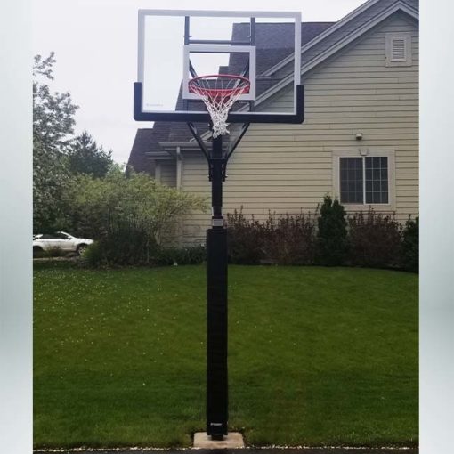 Model #CONTENDERINGL. Goalsetter Contender backyard basketball hoop.