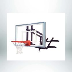 Roofmaster Turbo wall mount basketball hoop.