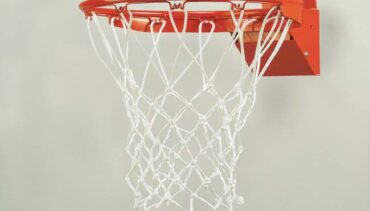 Model #BA34. Bison Tru-Flex Competition basketball goal with 1-year warranty.