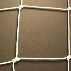 3mm white futsal net.