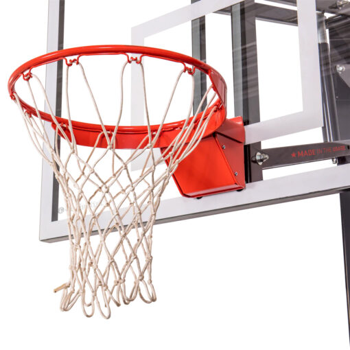 Goalsetter Elite Plus 54 basketball hoop close of view of the rim