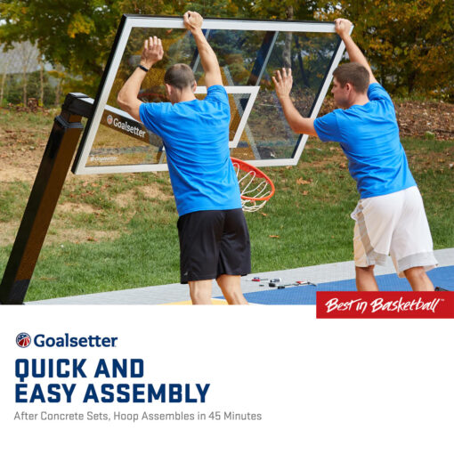 Goalsetter quick and easy assembly