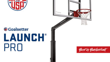 Goalsetter Launch Pro 72 inch adjustable basketball hoop